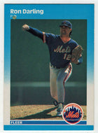 Ron Darling - New York Mets (MLB Baseball Card) 1987 Fleer # 5 Mint