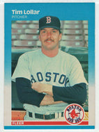 Tim Lollar - Boston Red Sox (MLB Baseball Card) 1987 Fleer # 38 Mint