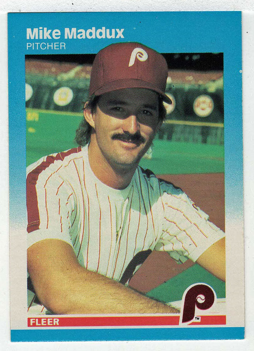 Mike Maddux RC - Philadelphia Phillies (MLB Baseball Card) 1987 Fleer # 179 Mint