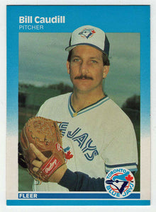Bill Caudill - Toronto Blue Jays (MLB Baseball Card) 1987 Fleer # 221 Mint
