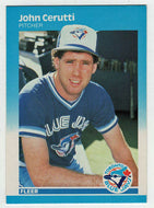 John Cerutti RC - Toronto Blue Jays (MLB Baseball Card) 1987 Fleer # 222 Mint