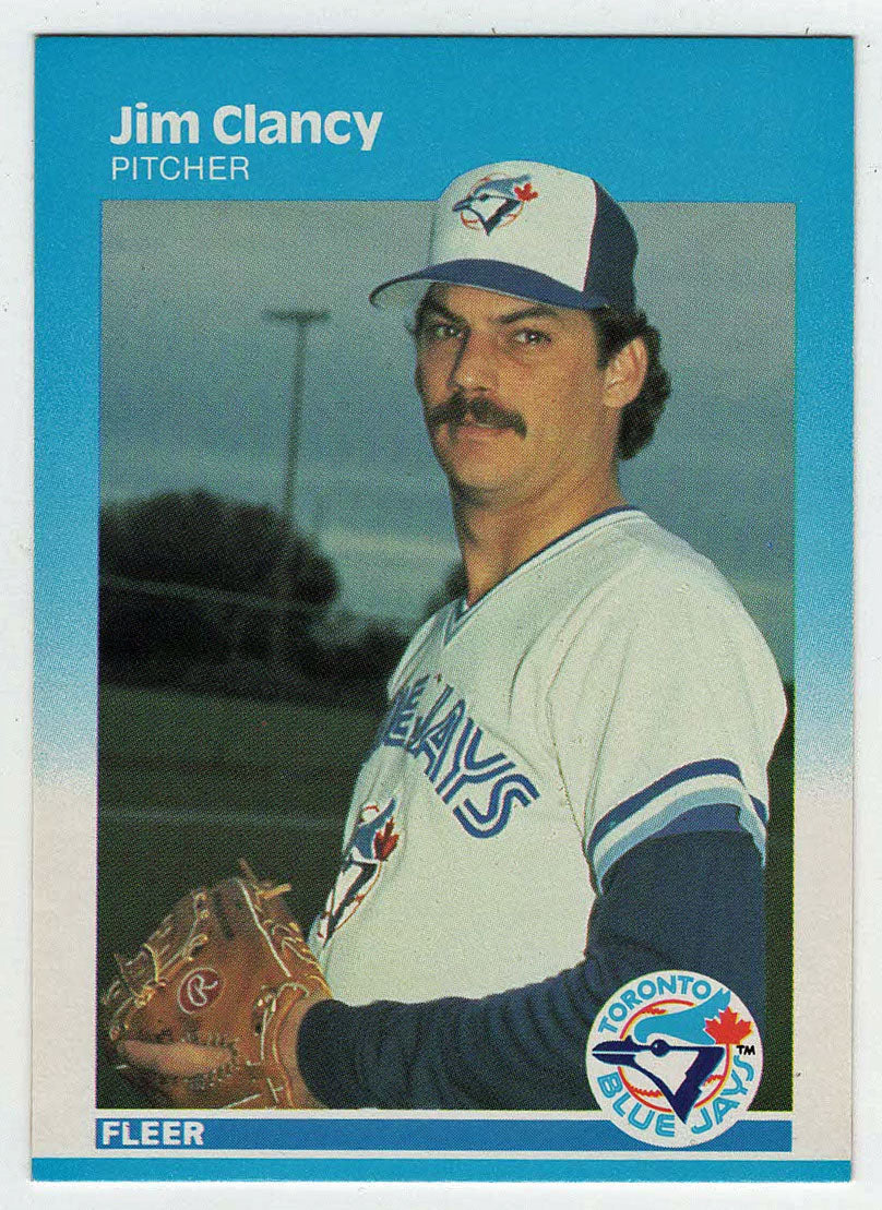 Jim Clancy - Toronto Blue Jays (MLB Baseball Card) 1987 Fleer # 223 Mint