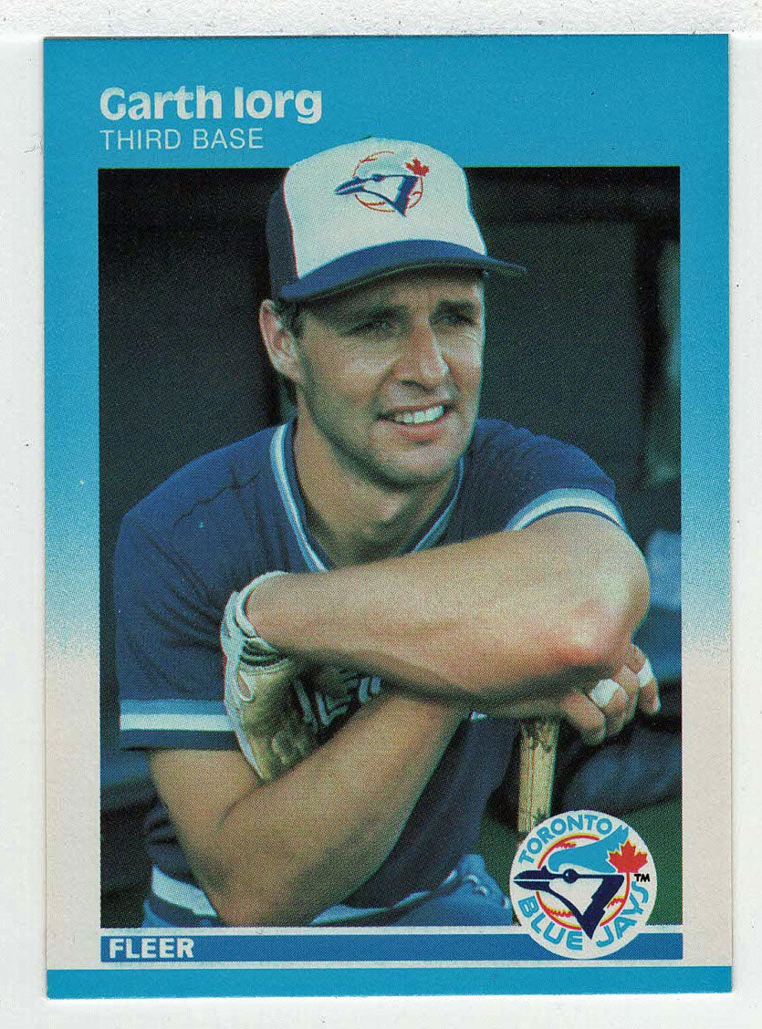 Garth Iorg - Toronto Blue Jays (MLB Baseball Card) 1987 Fleer # 229 Mint