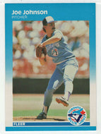 Joe Johnson - Toronto Blue Jays (MLB Baseball Card) 1987 Fleer # 230 Mint