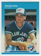 Jimmy Key - Toronto Blue Jays (MLB Baseball Card) 1987 Fleer # 232 Mint