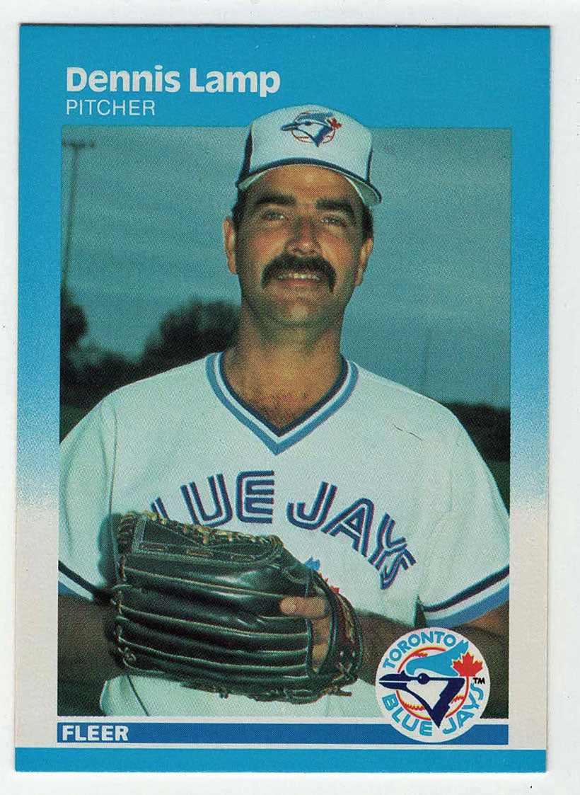 Dennis Lamp - Toronto Blue Jays (MLB Baseball Card) 1987 Fleer # 233 Mint