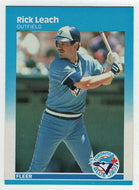 Rick Leach - Toronto Blue Jays (MLB Baseball Card) 1987 Fleer # 234 Mint