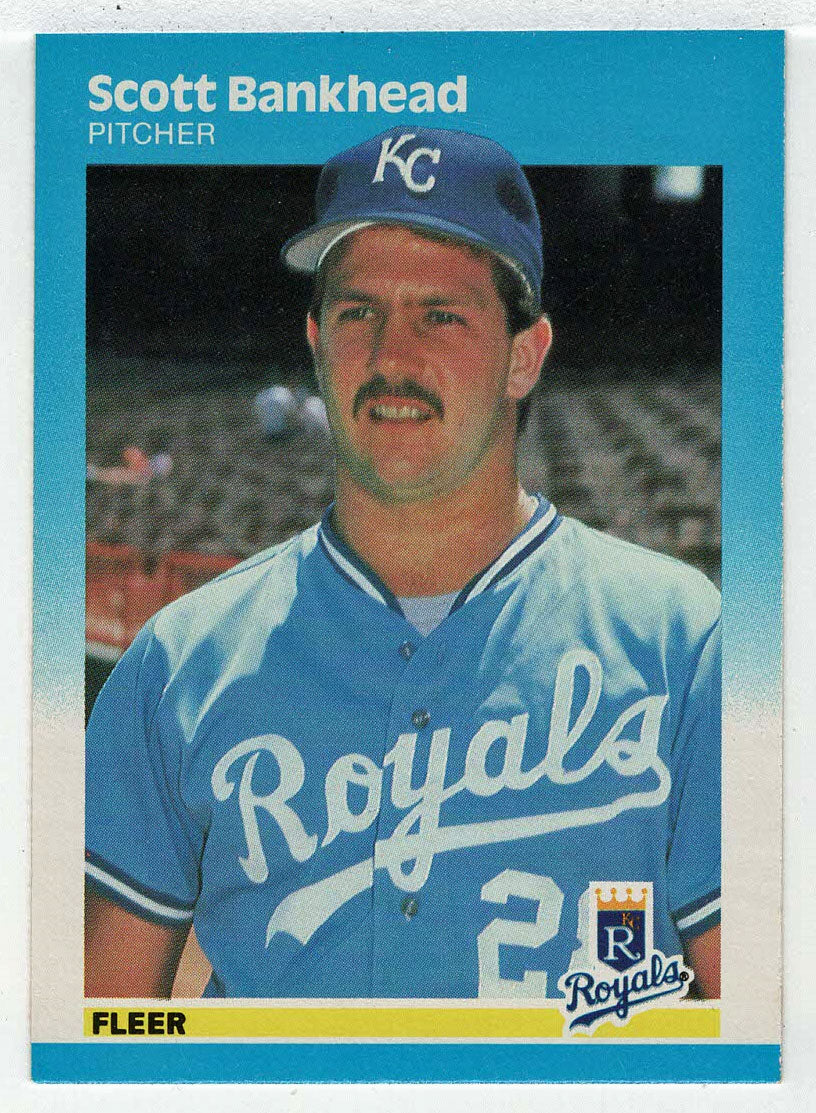 Scott Bankhead - Milwaukee Brewers (MLB Baseball Card) 1987 Fleer # 363 Mint