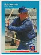 Bob Horner - Atlanta Braves (MLB Baseball Card) 1987 Fleer # 518 Mint