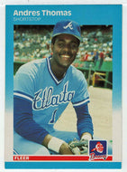 Andres Thomas RC - Atlanta Braves (MLB Baseball Card) 1987 Fleer # 531 Mint
