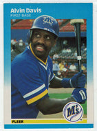 Alvin Davis - Seattle Mariners (MLB Baseball Card) 1987 Fleer # 584 Mint
