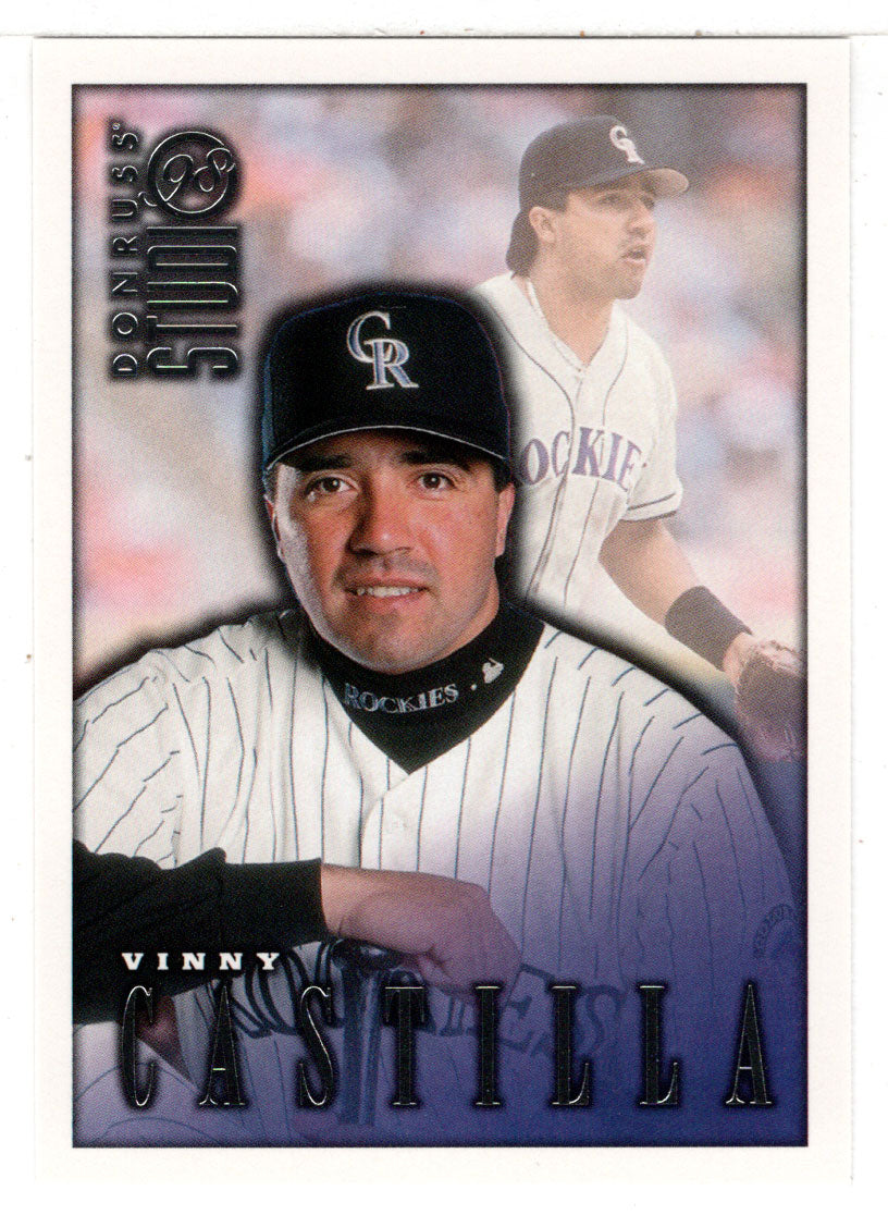 Vinny Castilla - Colorado Rockies (MLB Baseball Card) 1988 Donruss Studio # 47 Mint