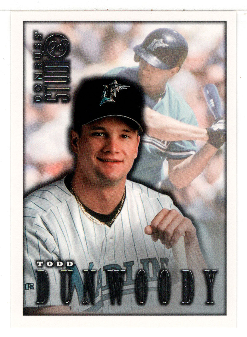 Todd Dunwoody - Florida Marlins (MLB Baseball Card) 1988 Donruss Studio # 65 Mint