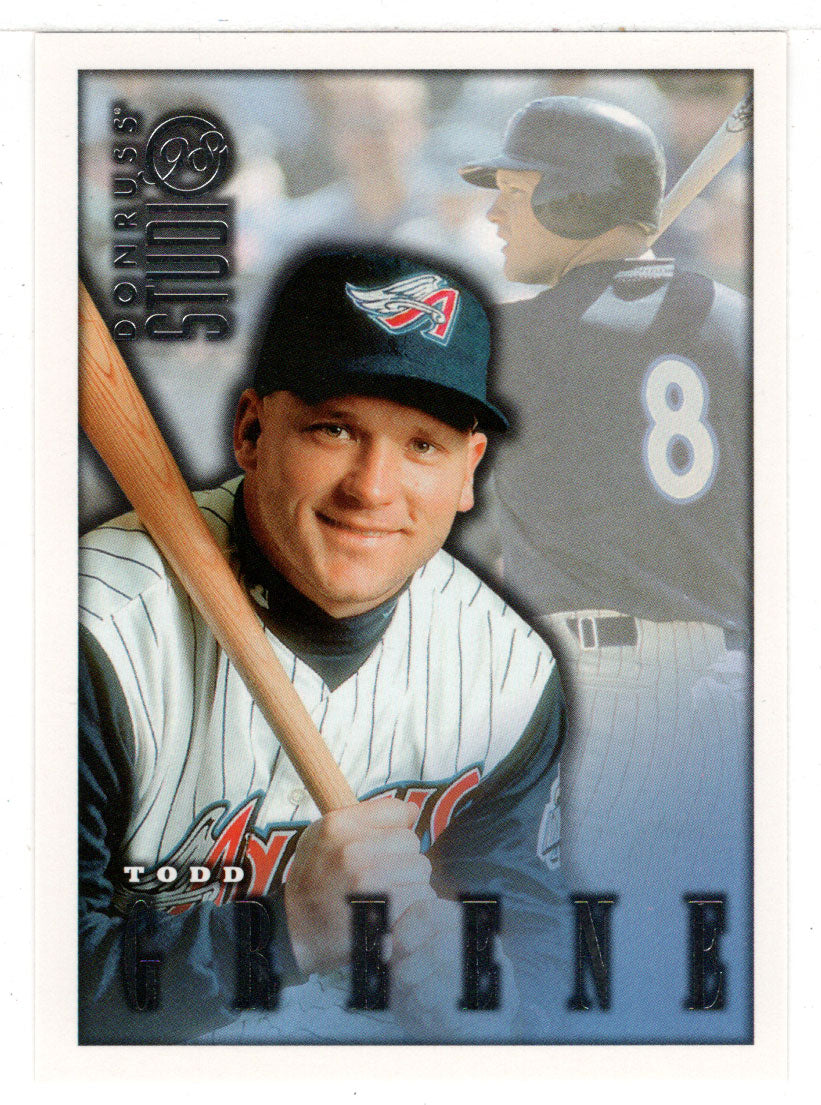 Todd Greene - Anaheim Angels (MLB Baseball Card) 1988 Donruss Studio # 135 Mint