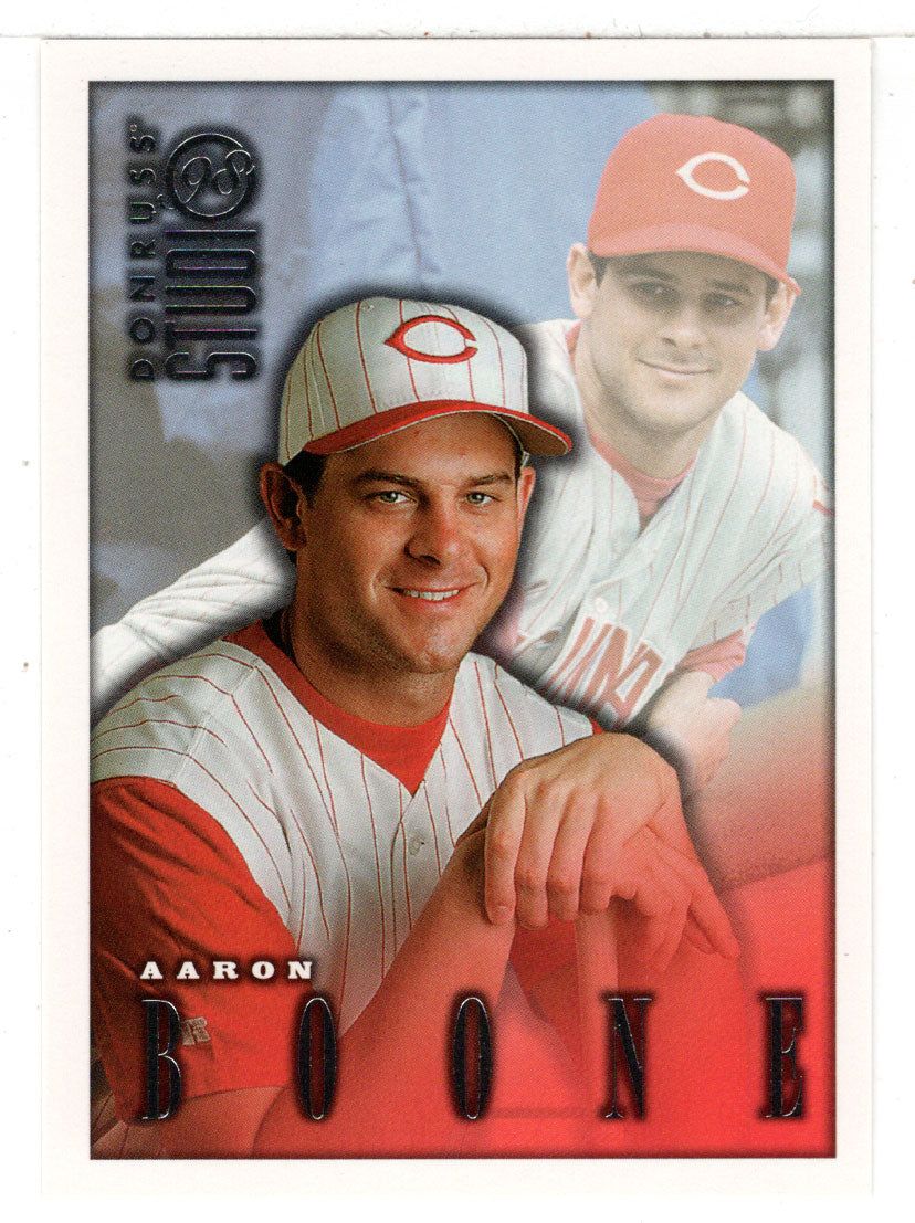 Aaron Boone - Cincinnati Reds (MLB Baseball Card) 1988 Donruss Studio # 140 Mint