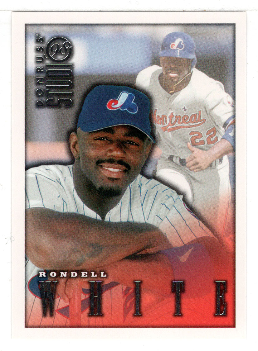 Rondell White - Montreal Expos (MLB Baseball Card) 1988 Donruss Studio # 183 Mint
