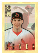 Alan Benes 288/300 - St. Louis Cardinals - Gold Proofs (MLB Baseball Card) 1988 Donruss Studio # 134 Mint