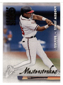 Andruw Jones 102/1000 - Atlanta Braves - Masterstrokes (MLB Baseball Card) 1988 Donruss Studio # 8 Mint