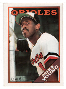 Mike Young - Baltimore Orioles (MLB Baseball Card) 1988 O-Pee-Chee # 11 Mint