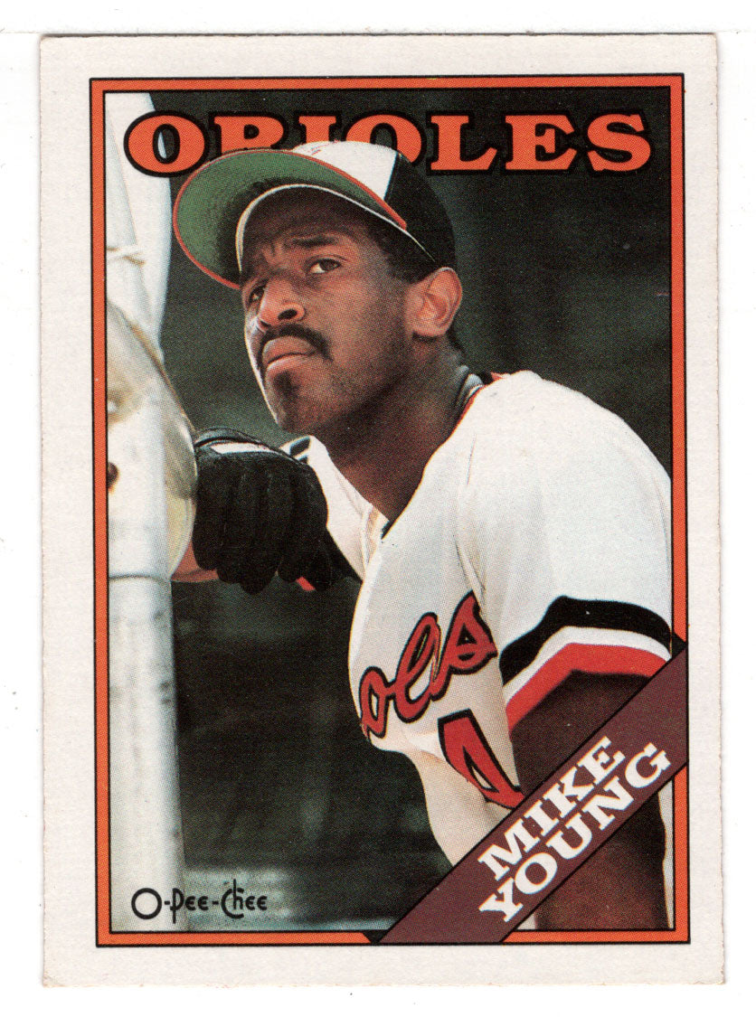 Mike Young - Baltimore Orioles (MLB Baseball Card) 1988 O-Pee-Chee # 11 Mint