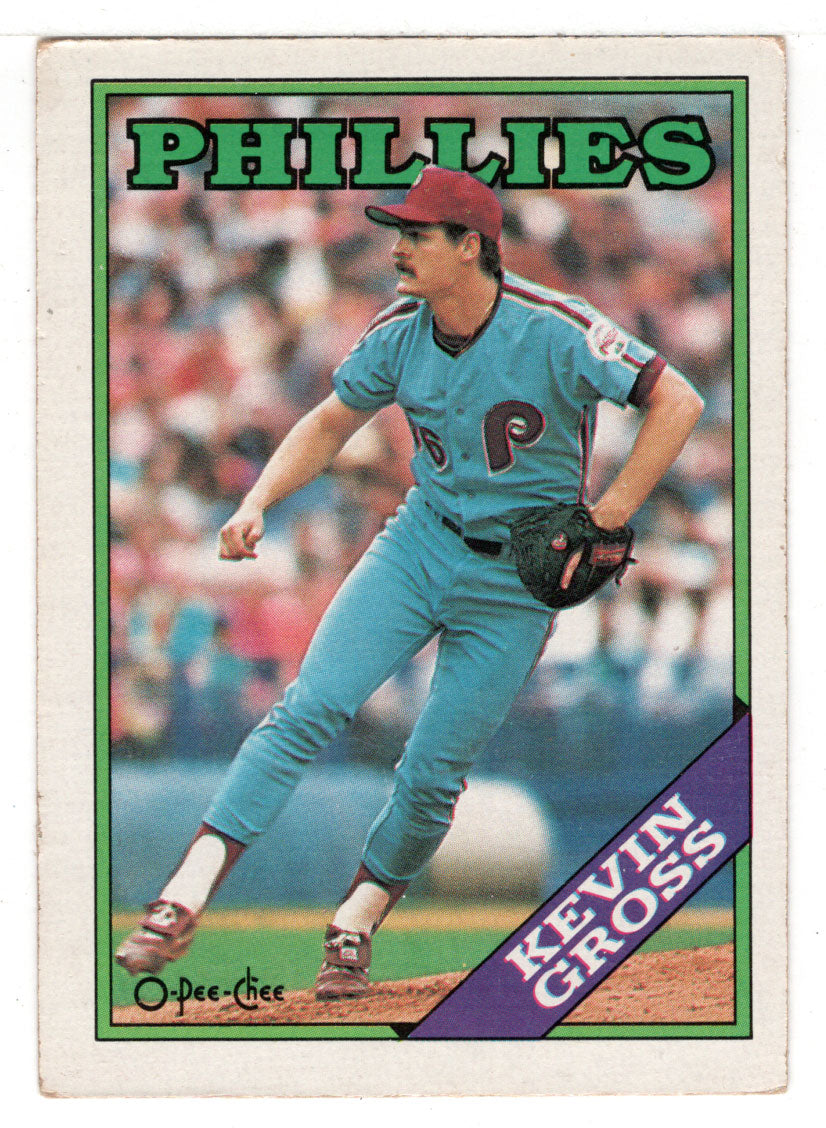 Kevin Gross - Philadelphia Phillies (MLB Baseball Card) 1988 O-Pee-Chee # 20 Mint