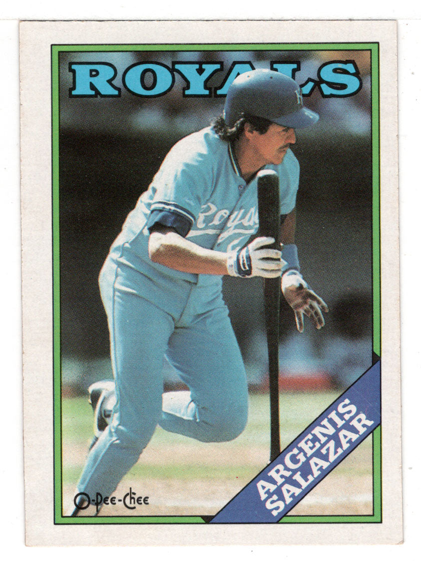 Angel Salazar - Kansas City Royals (MLB Baseball Card) 1988 O-Pee-Chee # 29 Mint