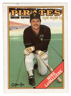 Mike LaValliere - Pittsburgh Pirates (MLB Baseball Card) 1988 O-Pee-Chee # 57 Mint