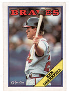 Ken Oberkfell - Atlanta Braves (MLB Baseball Card) 1988 O-Pee-Chee # 67 Mint