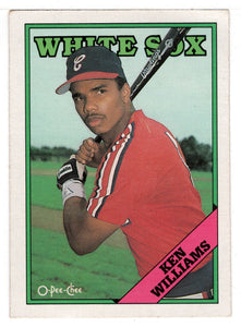 Ken Williams RC - Chicago White Sox (MLB Baseball Card) 1988 O-Pee-Chee # 92 Mint