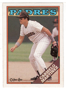 Carmelo Martinez - San Diego Padres (MLB Baseball Card) 1988 O-Pee-Chee # 148 Mint