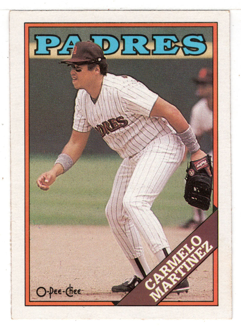 Carmelo Martinez - San Diego Padres (MLB Baseball Card) 1988 O-Pee-Chee # 148 Mint