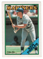 Ken Phelps - Seattle Mariners (MLB Baseball Card) 1988 O-Pee-Chee # 182 Mint