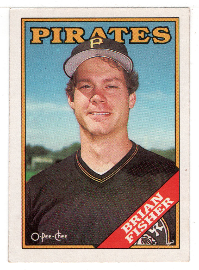 Brian Fisher - Pittsburgh Pirates (MLB Baseball Card) 1988 O-Pee-Chee # 193 Mint