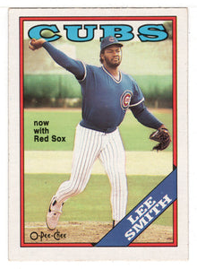 Lee Smith - Boston Red Sox (MLB Baseball Card) 1988 O-Pee-Chee # 240 Mint