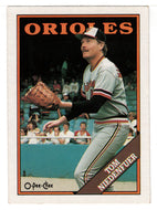 Tom Niedenfuer - Baltimore Orioles (MLB Baseball Card) 1988 O-Pee-Chee # 242 Mint
