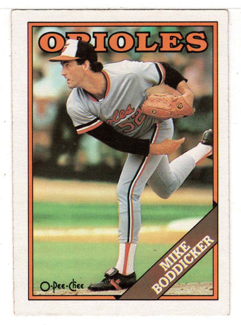 Mike Boddicker - Baltimore Orioles (MLB Baseball Card) 1988 O-Pee-Chee # 281 Mint