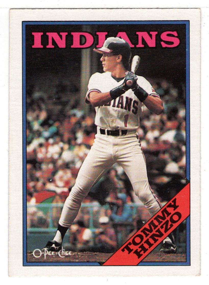 Tommy Hinzo - Cleveland Indians (MLB Baseball Card) 1988 O-Pee-Chee # 294 Mint