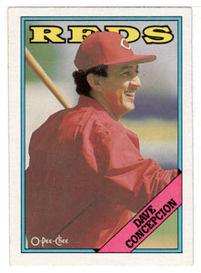 Dave Concepcion - Cincinnati Reds (MLB Baseball Card) 1988 O-Pee-Chee # 336 Mint