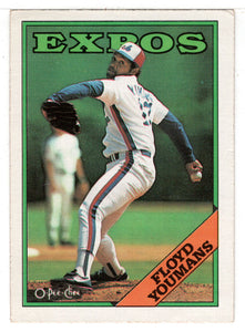 Floyd Youmans - Montreal Expos (MLB Baseball Card) 1988 O-Pee-Chee # 365 Mint