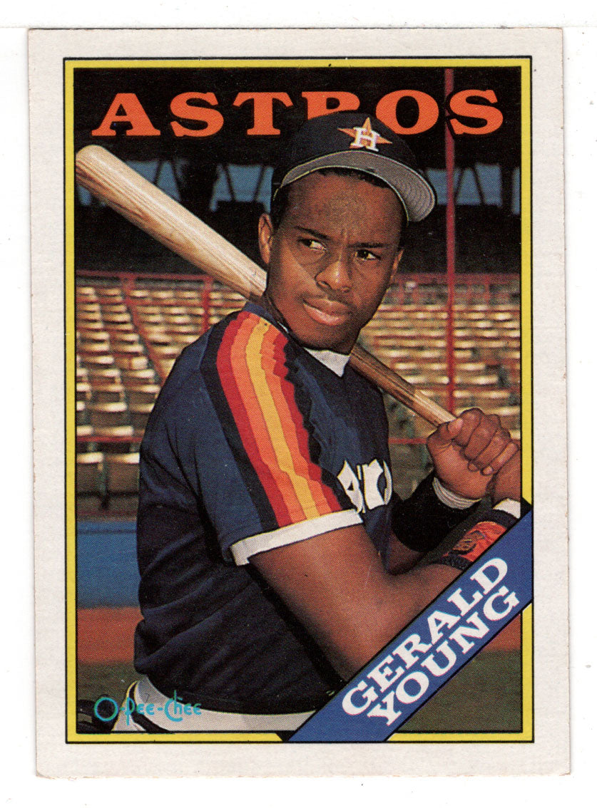 Gerald Young - Houston Astros (MLB Baseball Card) 1988 O-Pee-Chee # 368 Mint