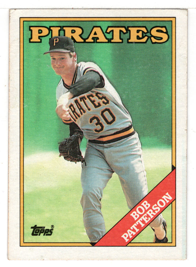 Bob Patterson - Pittsburgh Pirates (MLB Baseball Card) 1988 Topps # 522 Mint