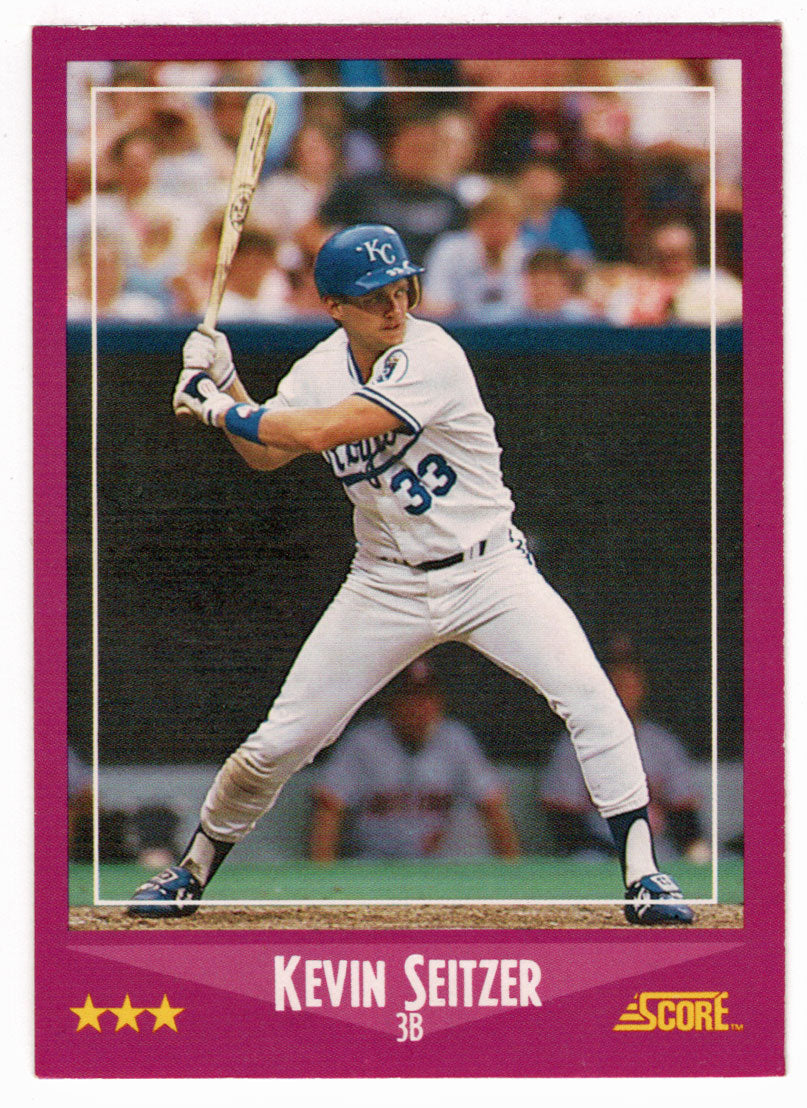 Kevin Seitzer - Kansas City Royals (MLB Baseball Card) 1988 Score # 6 Mint