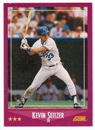 Kevin Seitzer - Kansas City Royals (MLB Baseball Card) 1988 Score # 6 Mint