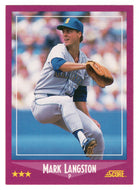 Mark Langston - Seattle Mariners (MLB Baseball Card) 1988 Score # 30 Mint
