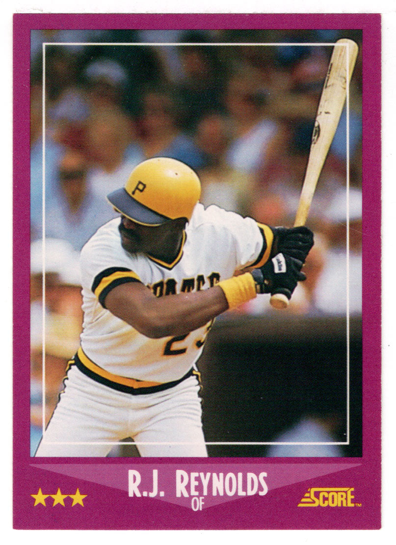 R.J. Reynolds - Pittsburgh Pirates (MLB Baseball Card) 1988 Score # 34 Mint