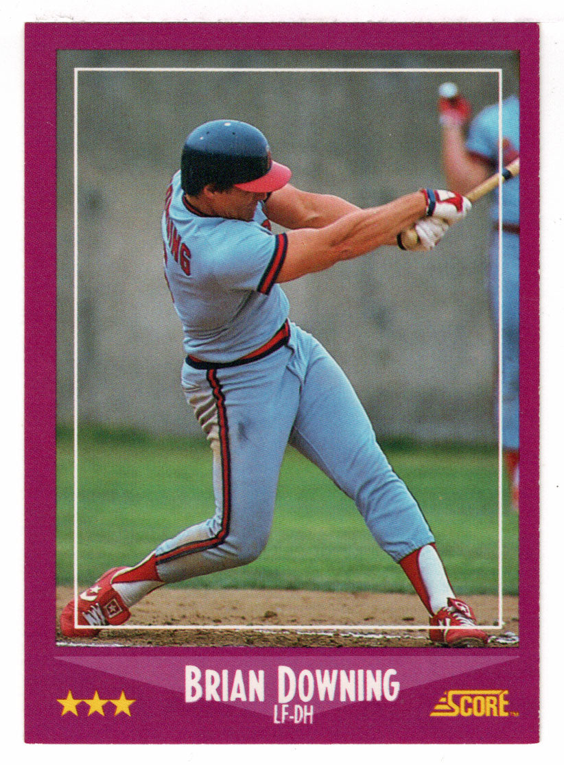 Brian Downing - California Angels (MLB Baseball Card) 1988 Score # 44 Mint