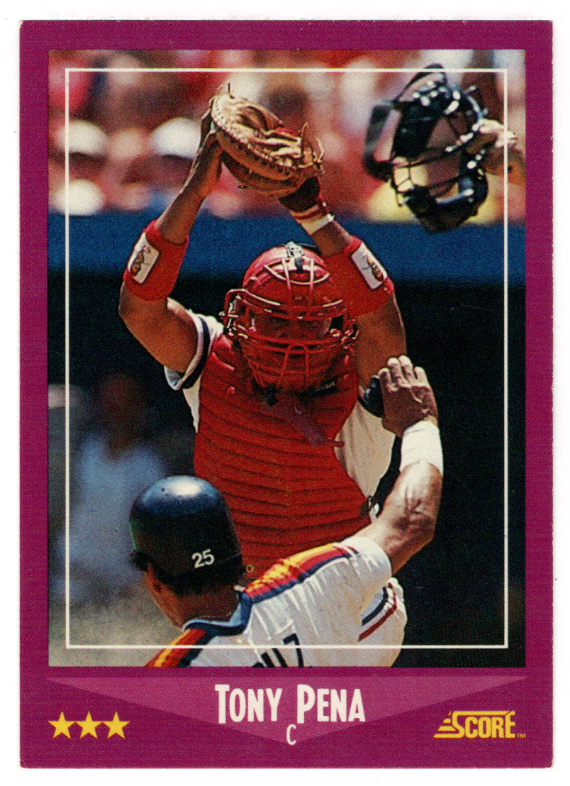 Tony Pena - St. Louis Cardinals (MLB Baseball Card) 1988 Score # 48 Mint