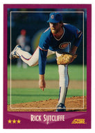 Rick Sutcliffe - Chicago Cubs (MLB Baseball Card) 1988 Score # 50 Mint