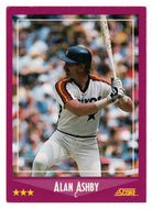 Alan Ashby - Houston Astros (MLB Baseball Card) 1988 Score # 73 Mint