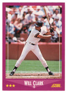 Will Clark - San Francisco Giants (MLB Baseball Card) 1988 Score # 78 Mint